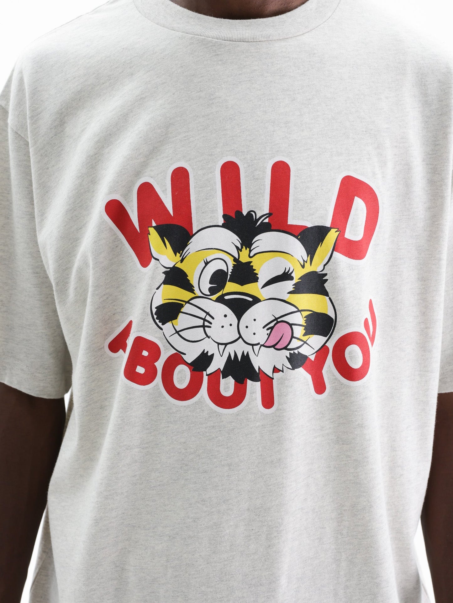 Kenzo T-Shirt Wild Tiger Grey