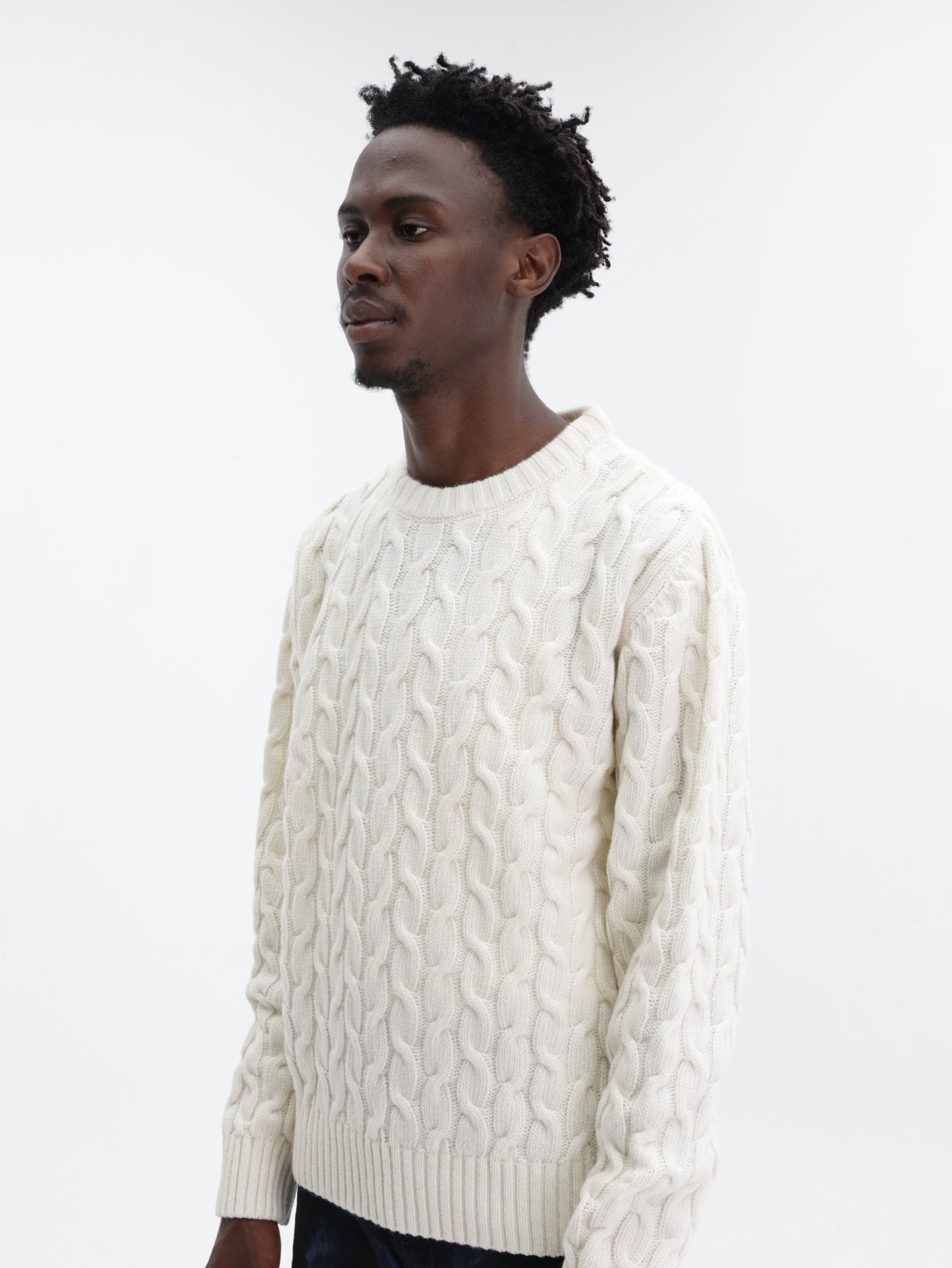 Arte Knit Sweater Cream