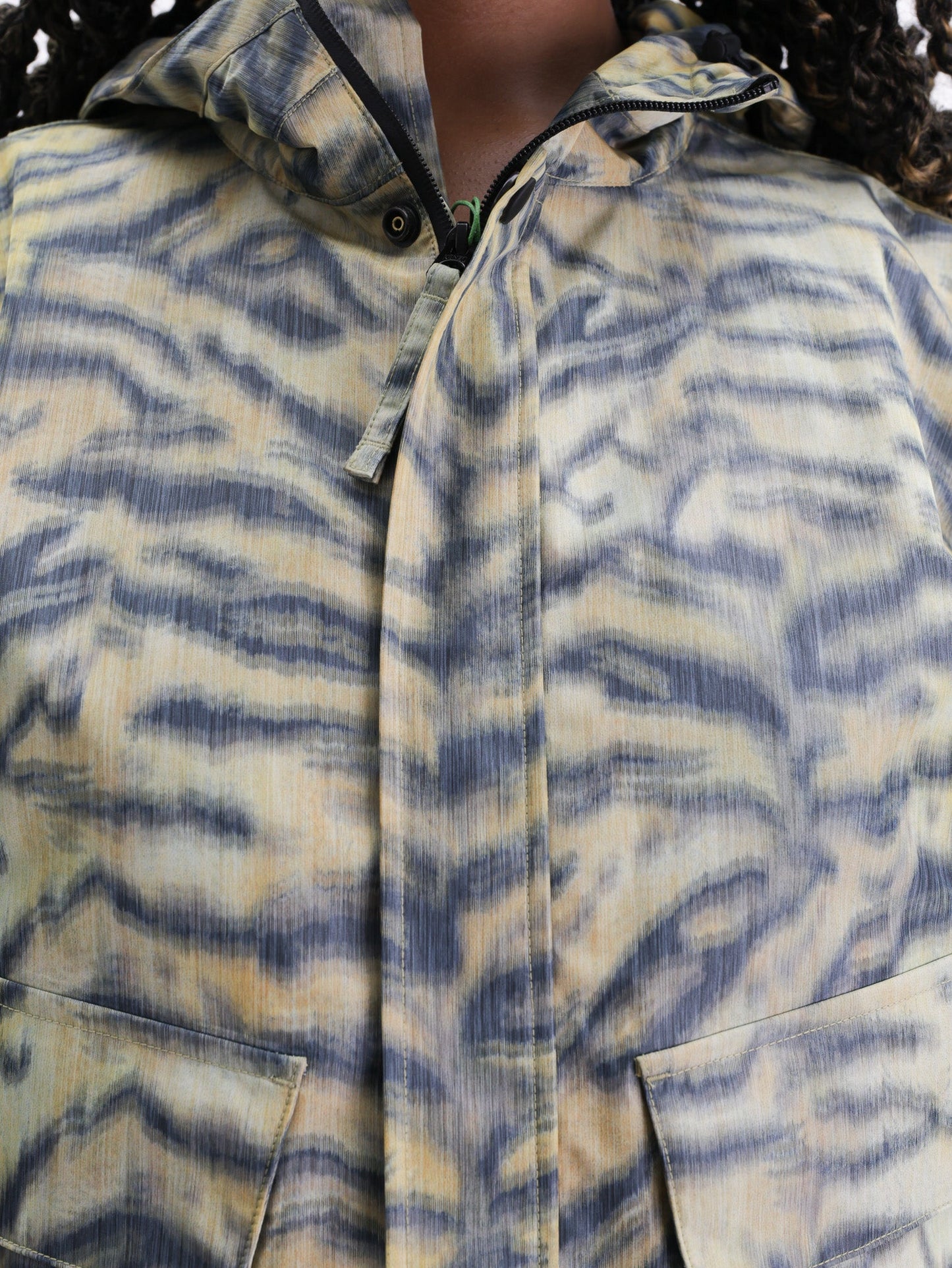 Kenzo Windbreaker Tiger Marigold