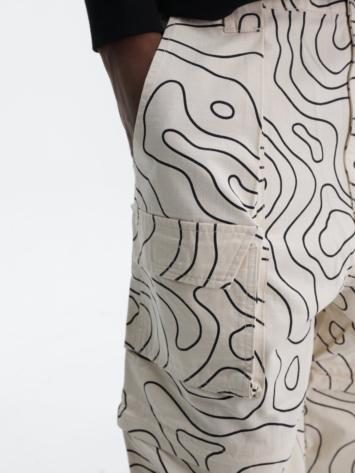 Market Pants Topo Moraine Ecru