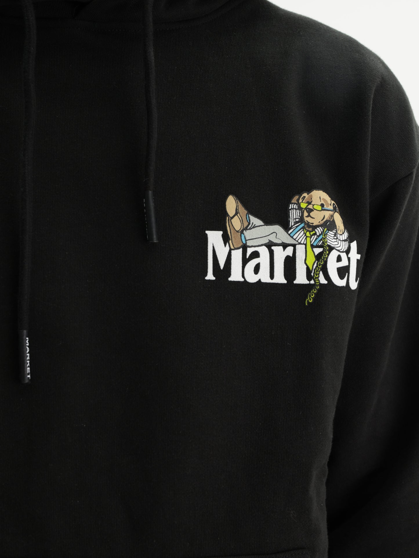 Market Hoodie Better Call Bear Black