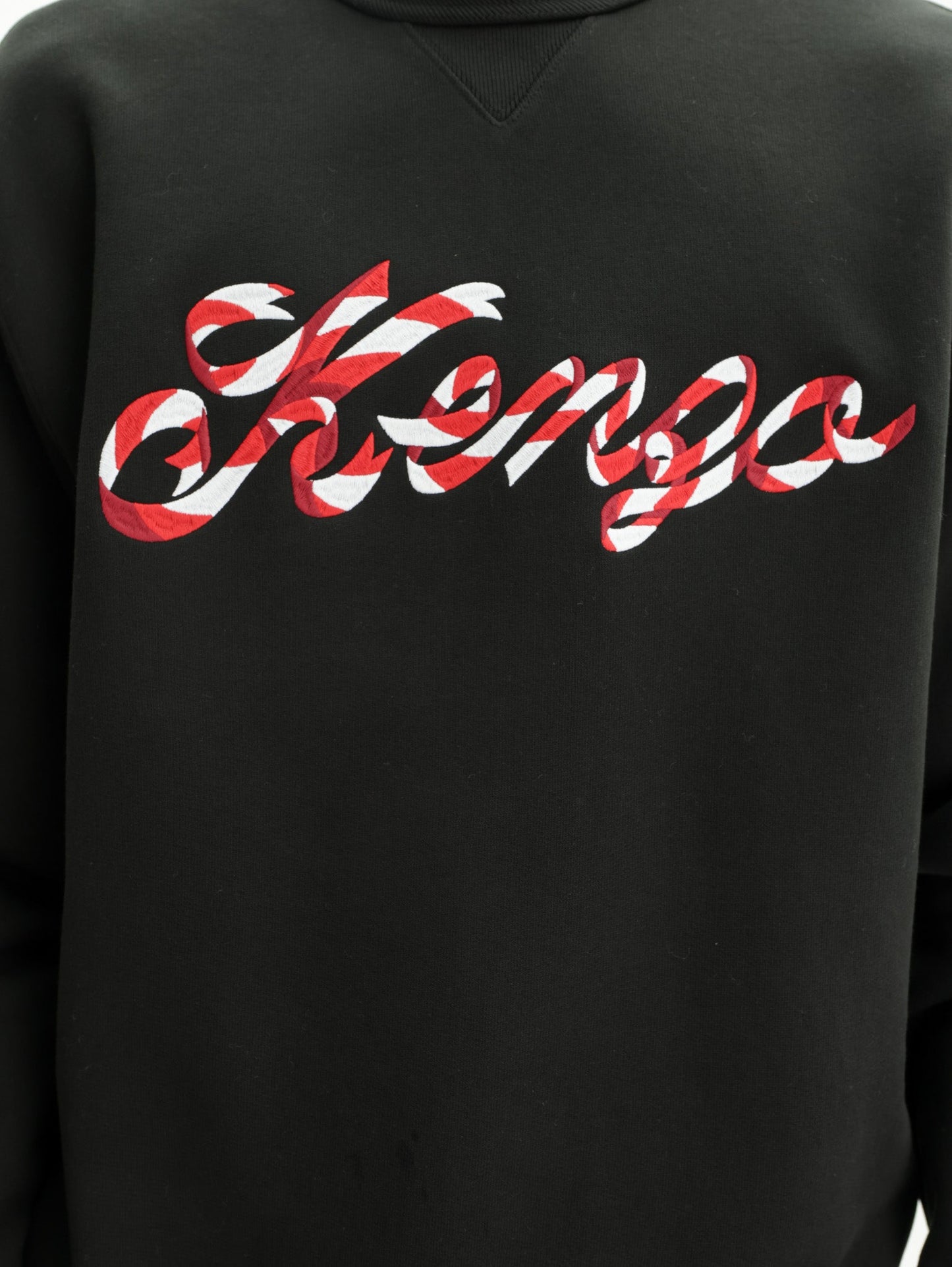 Kenzo Sweatshirt Knitted Cotton Pullover Black