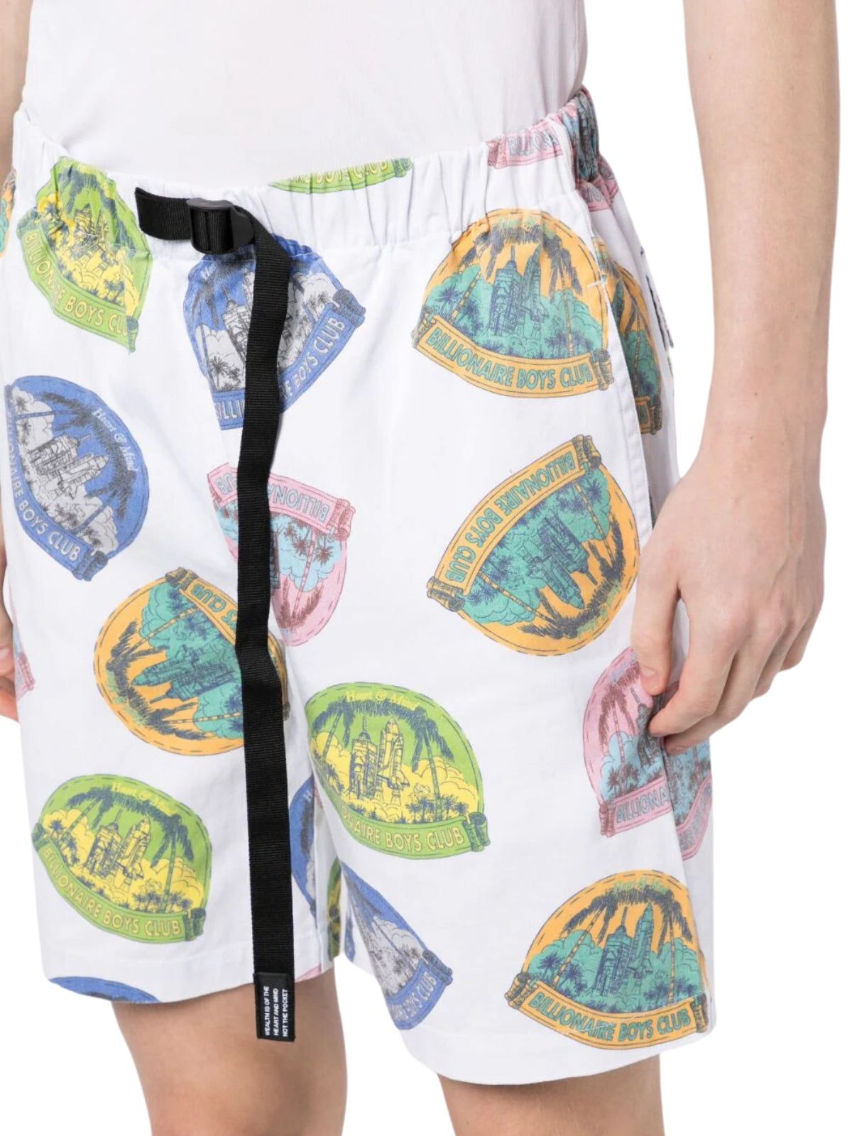 Billionaire Boys Club Shorts Launch Pad White