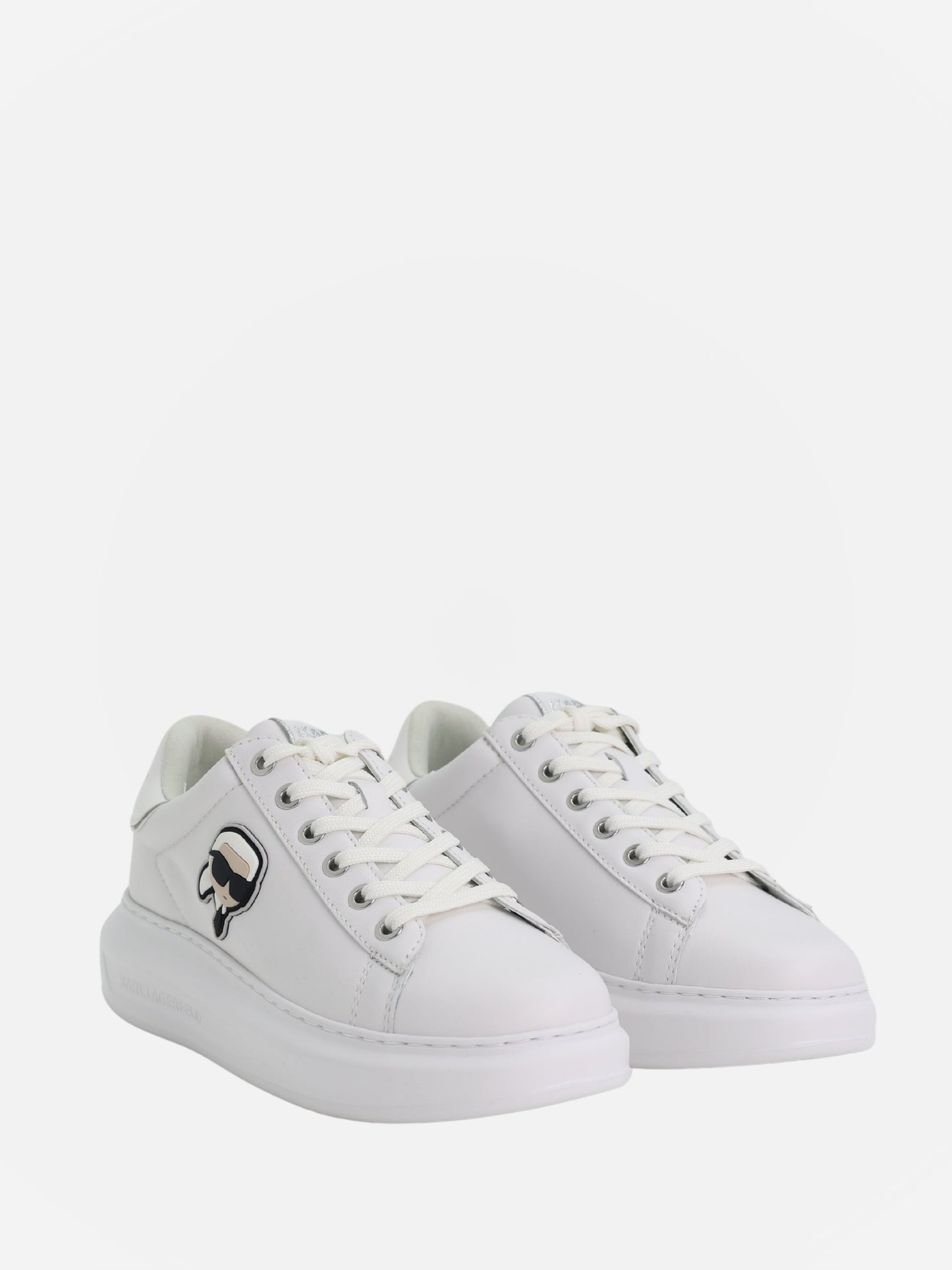 Karl Lagerfeld Kll244 Sneaker Kapri Nft Lo Lace White Leather/ Mono