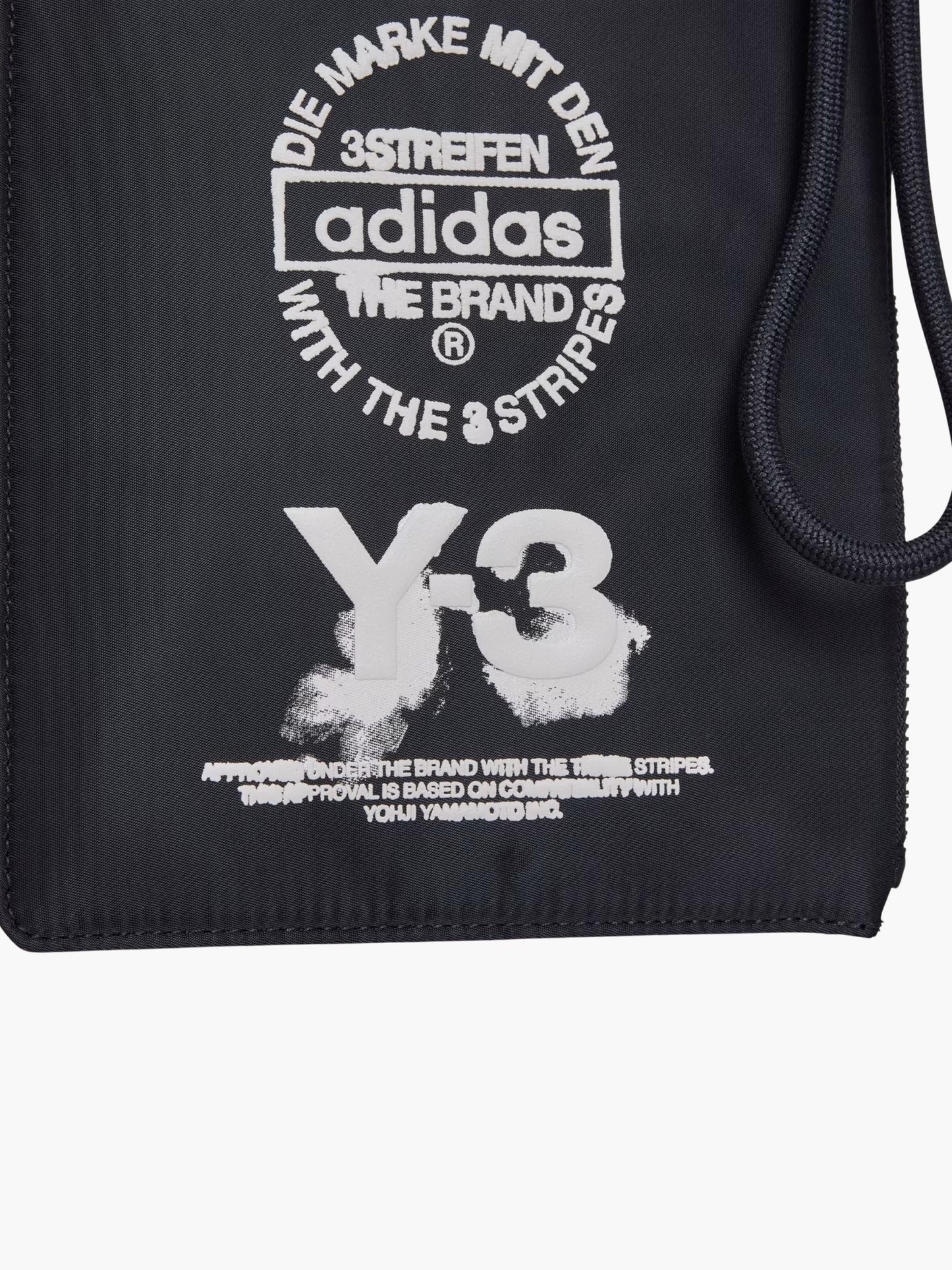Y-3 Pouch Logo Black