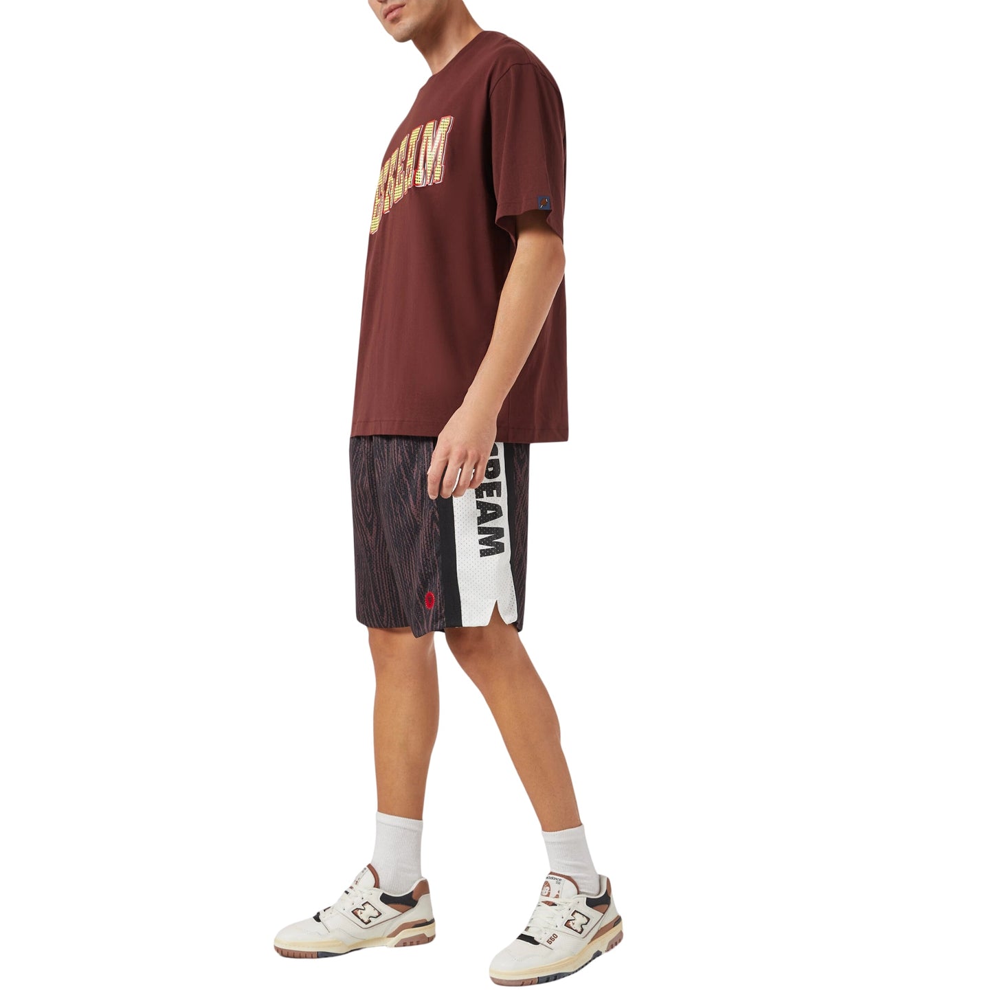 Icecream Shorts Woodgrain Brown