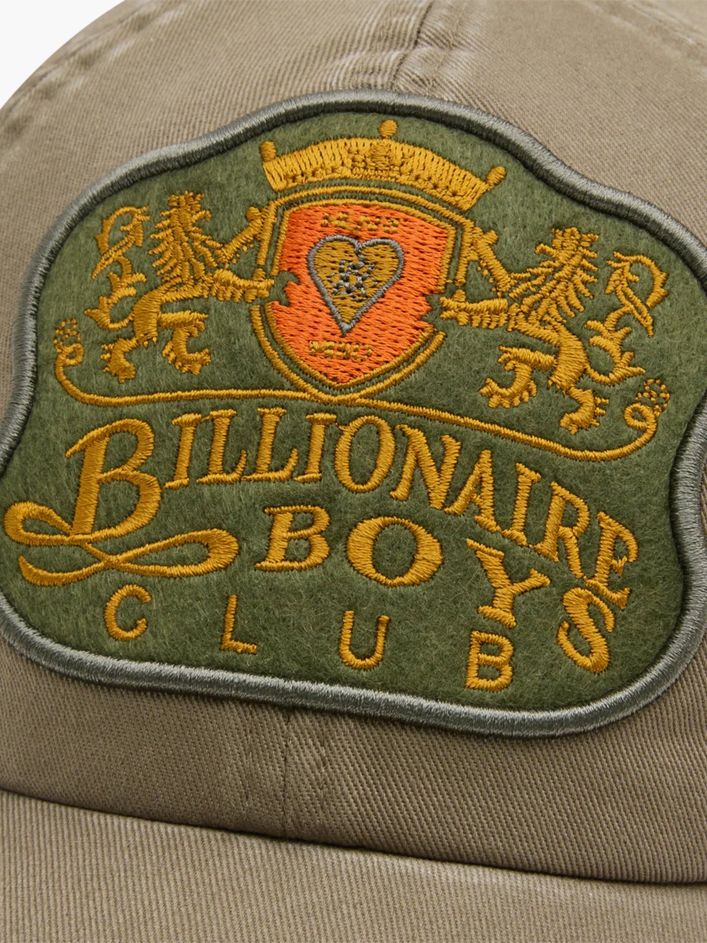 Billionaire Boys Club Cap Crest Dad Khaki