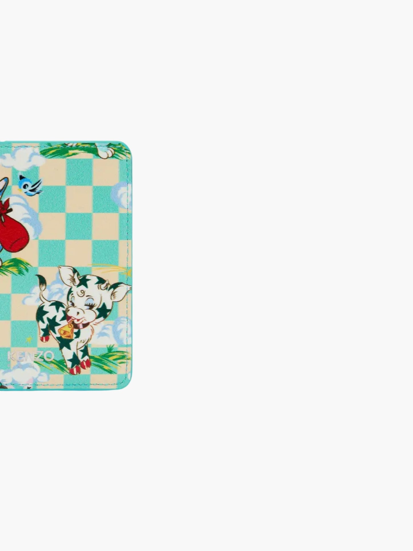 Kenzo Wallet Pouch Aqua