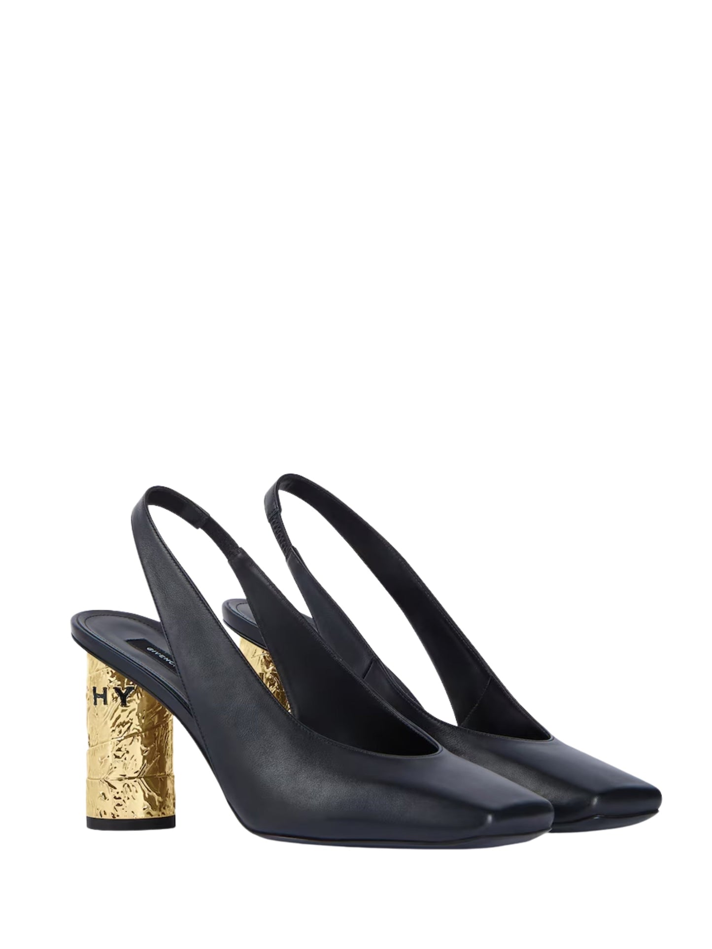 Givenchy Heel Gh2 Slingback 65mm Black