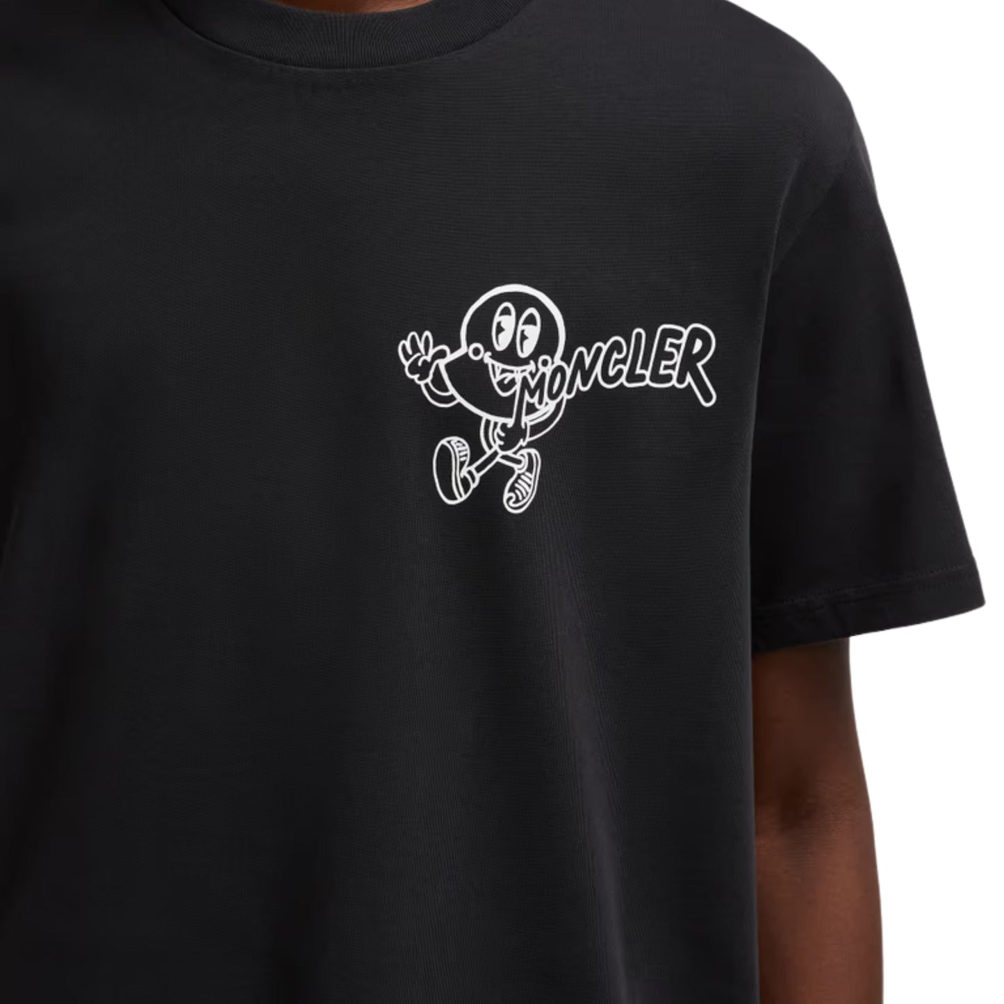 Moncler T-Shirt Logo Black