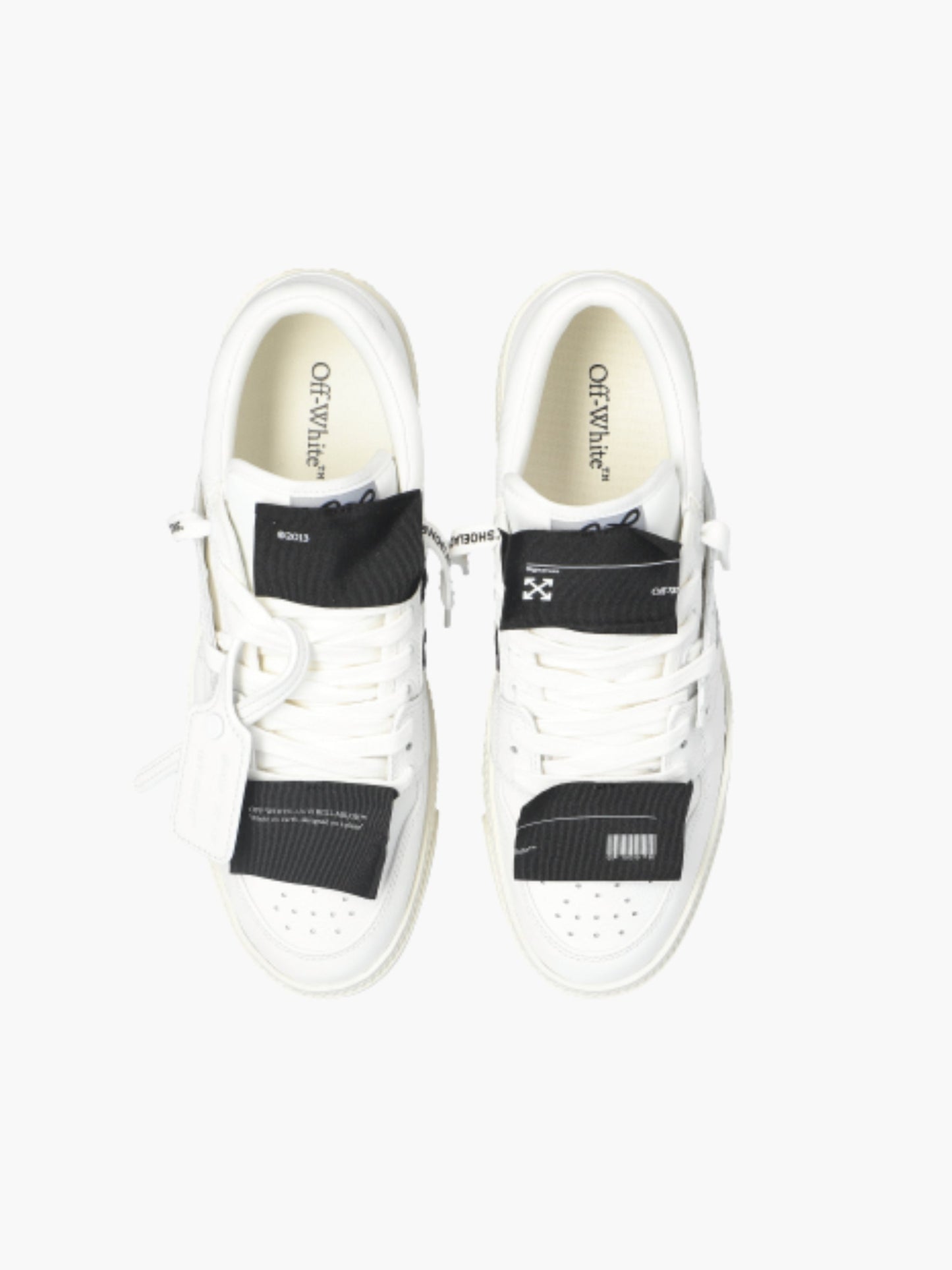 Off-white Sneakers Ows141 W-ow Be Right Black/White