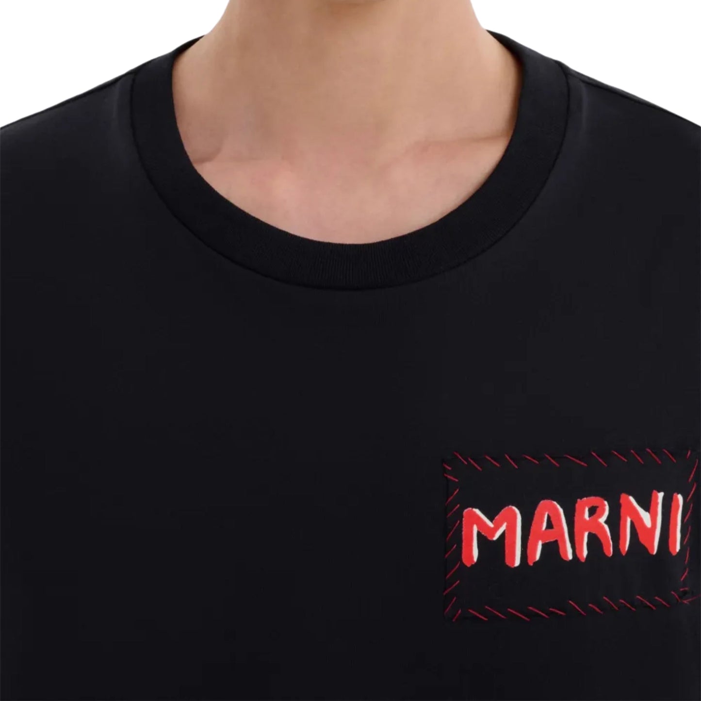 Marni T-Shirt Logo Black