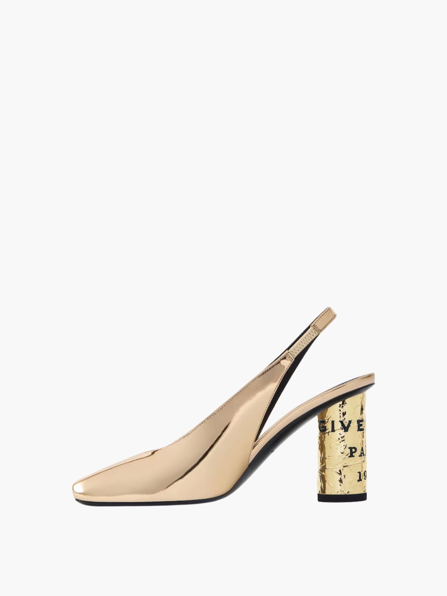 Givenchy Heel GH8 Slingback 65Mm Golden