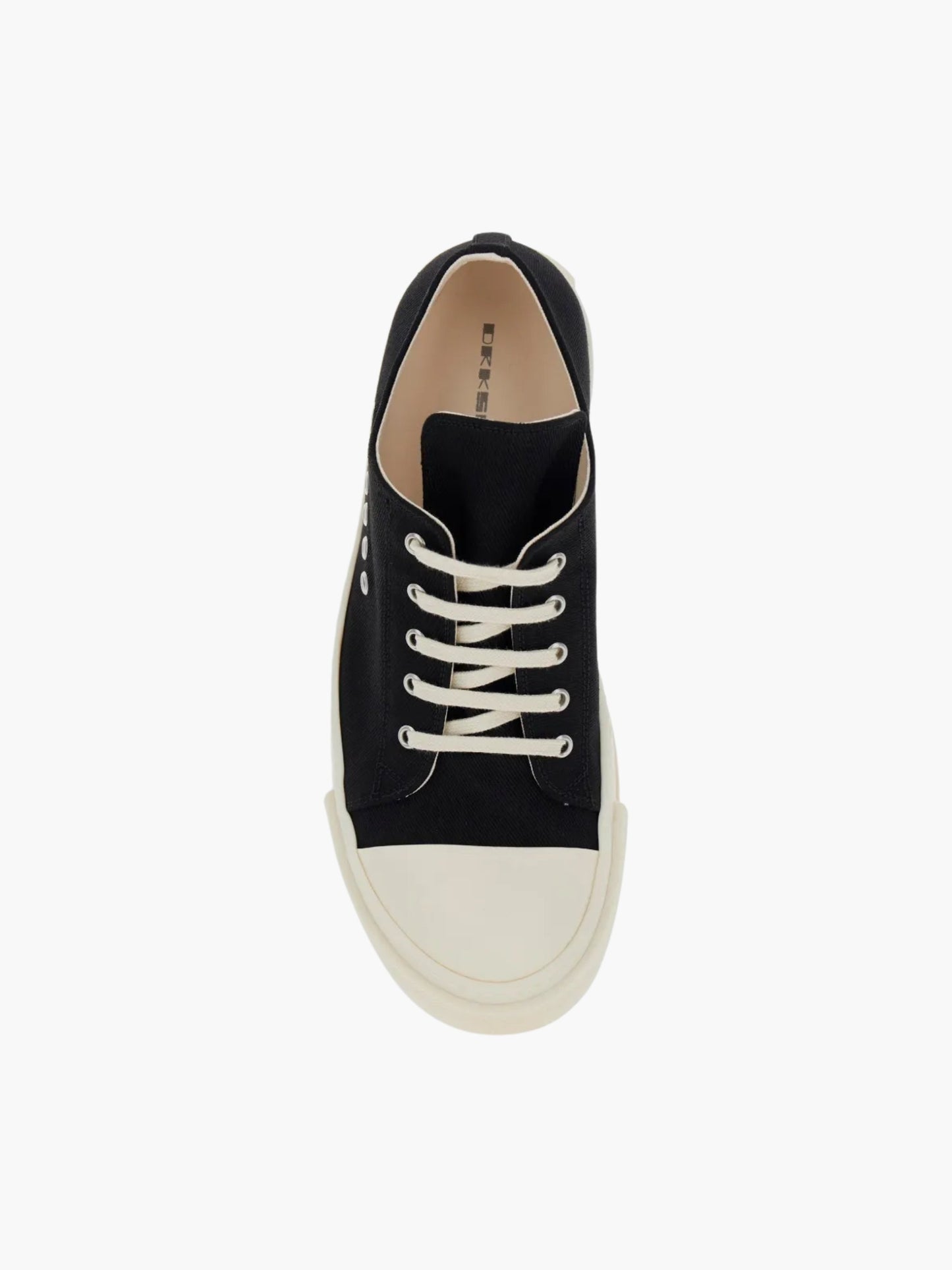 Rick Owens Sneakers Ro6 Low Silv Punched Black