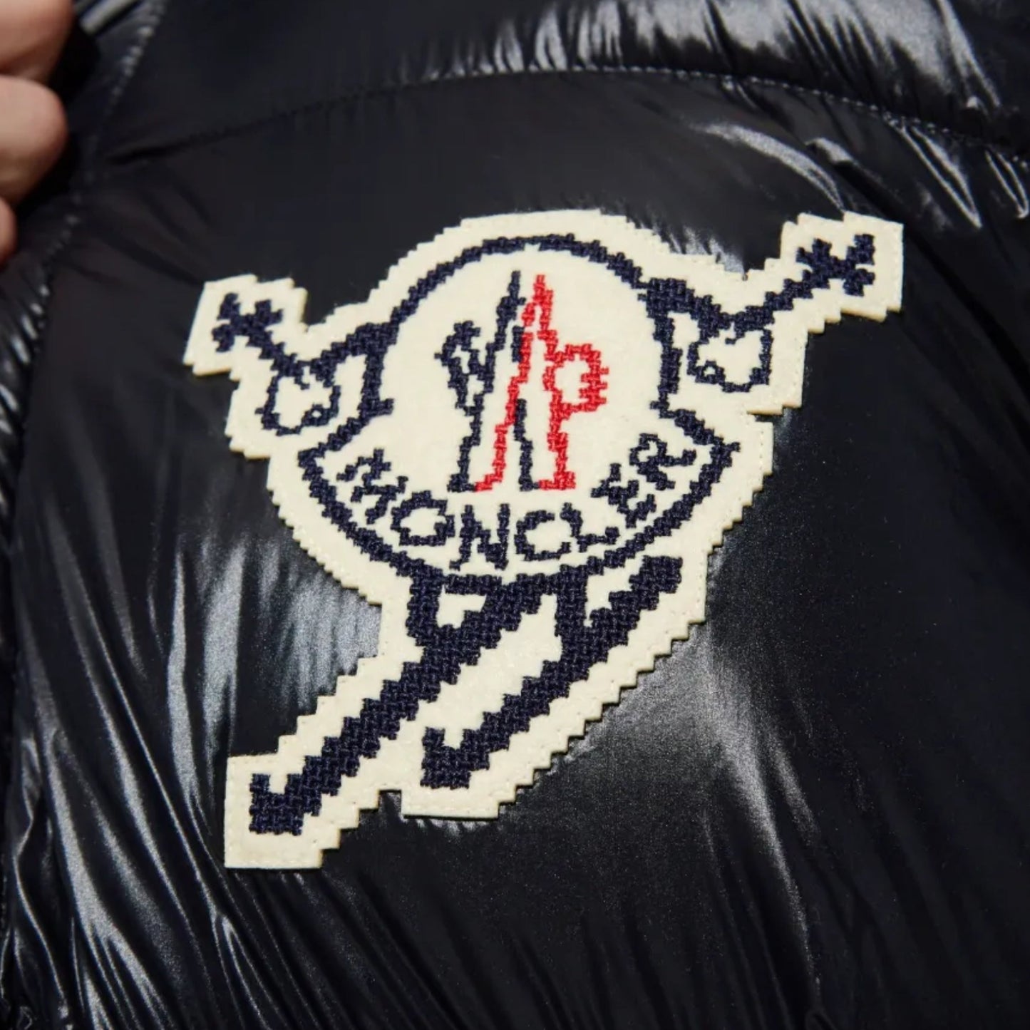 Moncler Jacket Leste Puffer Logo Black