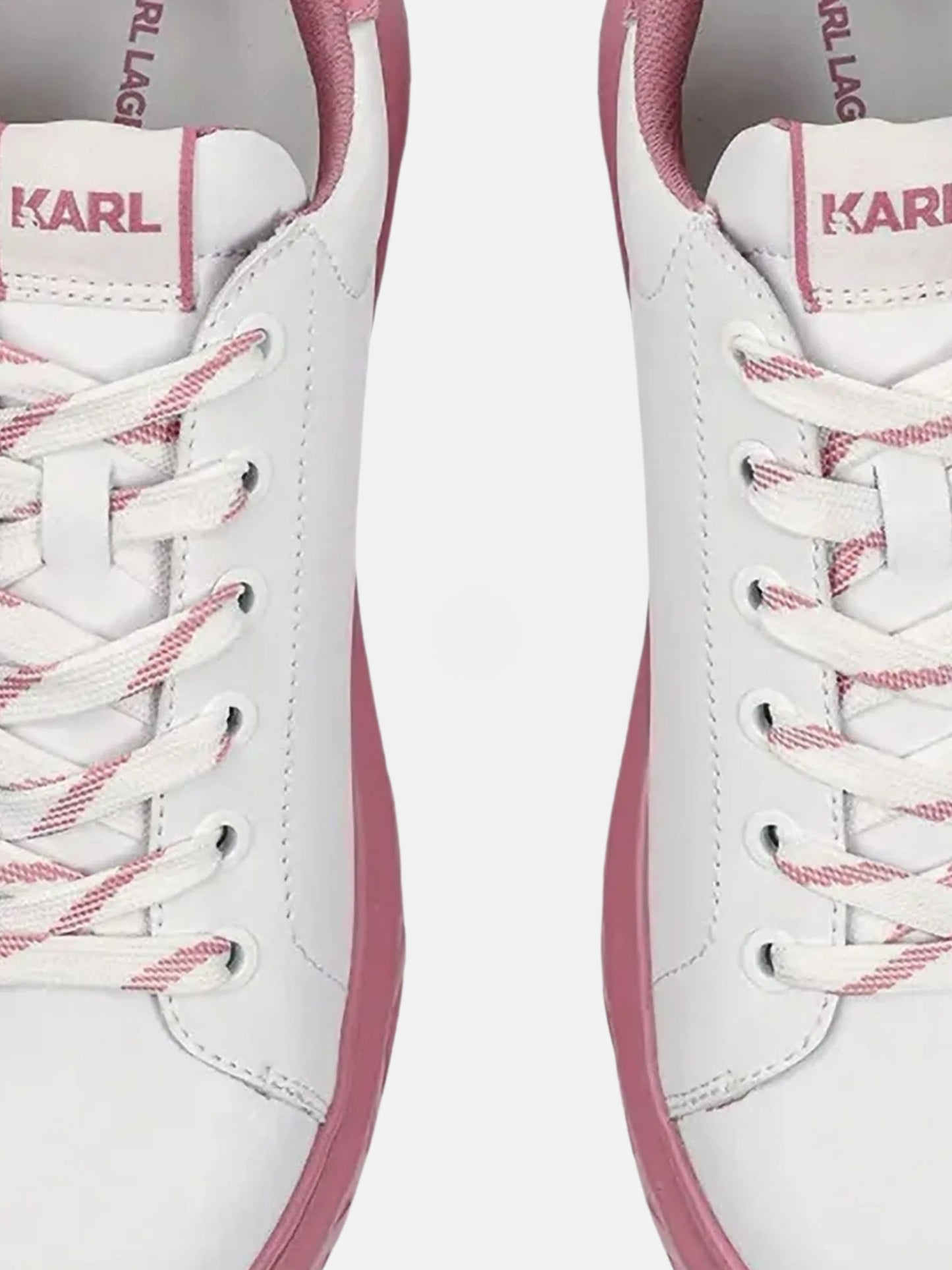 Karl Lagerfeld Sneaker Kapri Kite Outline Nft Lo Lace White/Pink