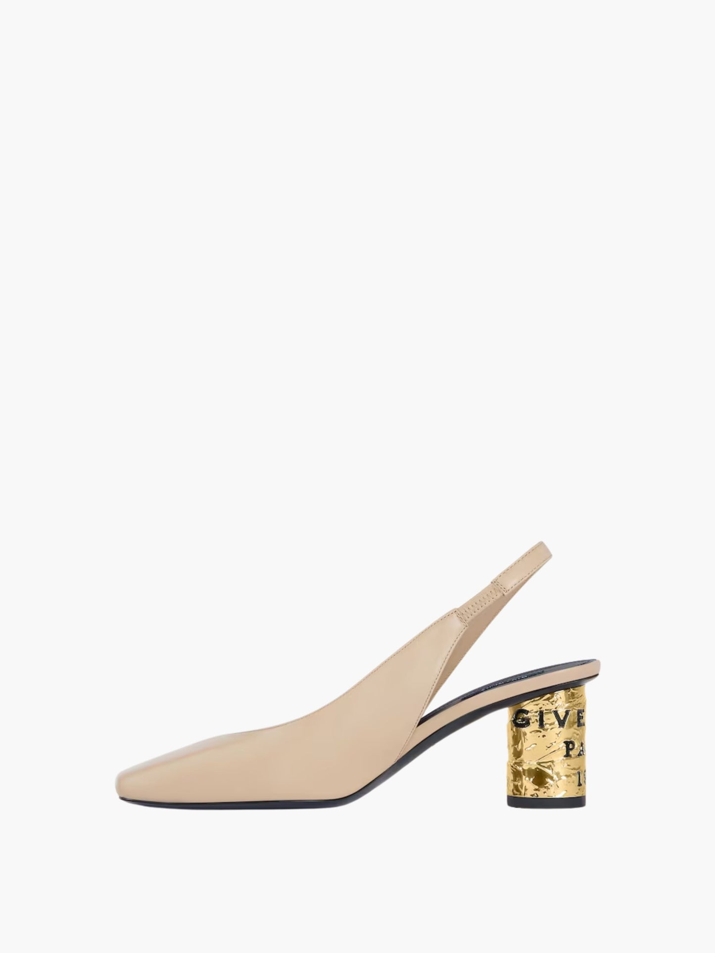 Givenchy Heel GH7 Slingback 85Mm Beige