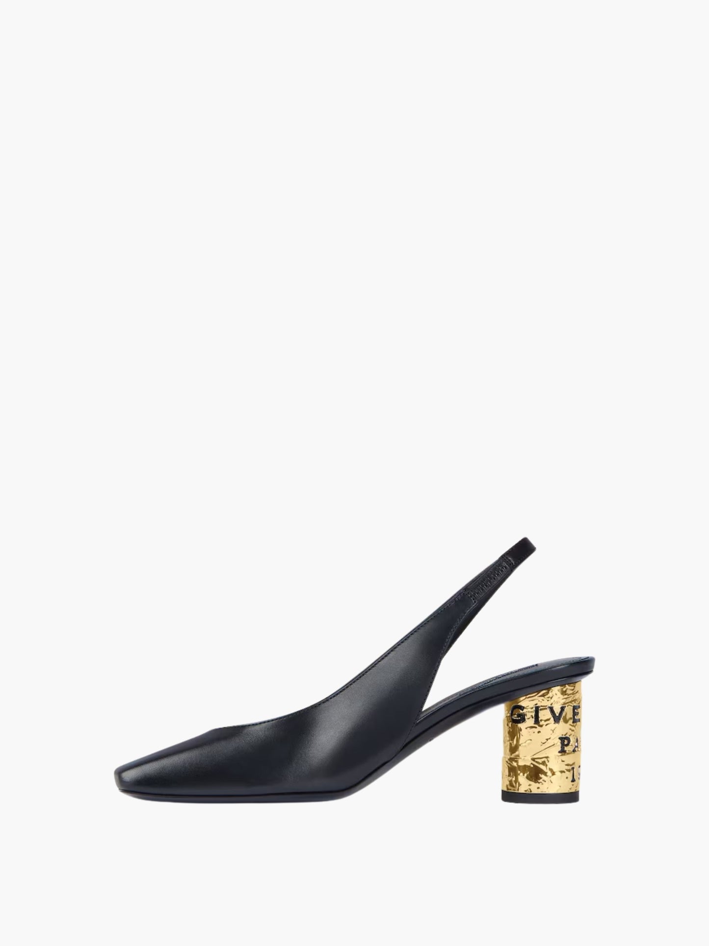 Givenchy Heel GH6 Slingback 85Mm Black