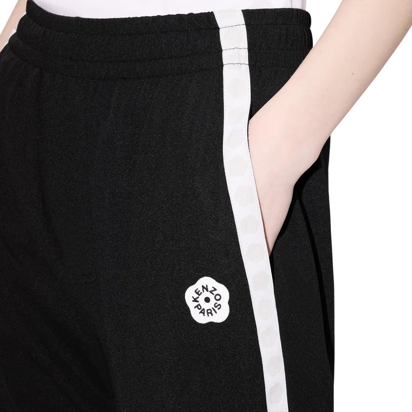 Kenzo Track Pants Bf 2.0 Embroidered Black