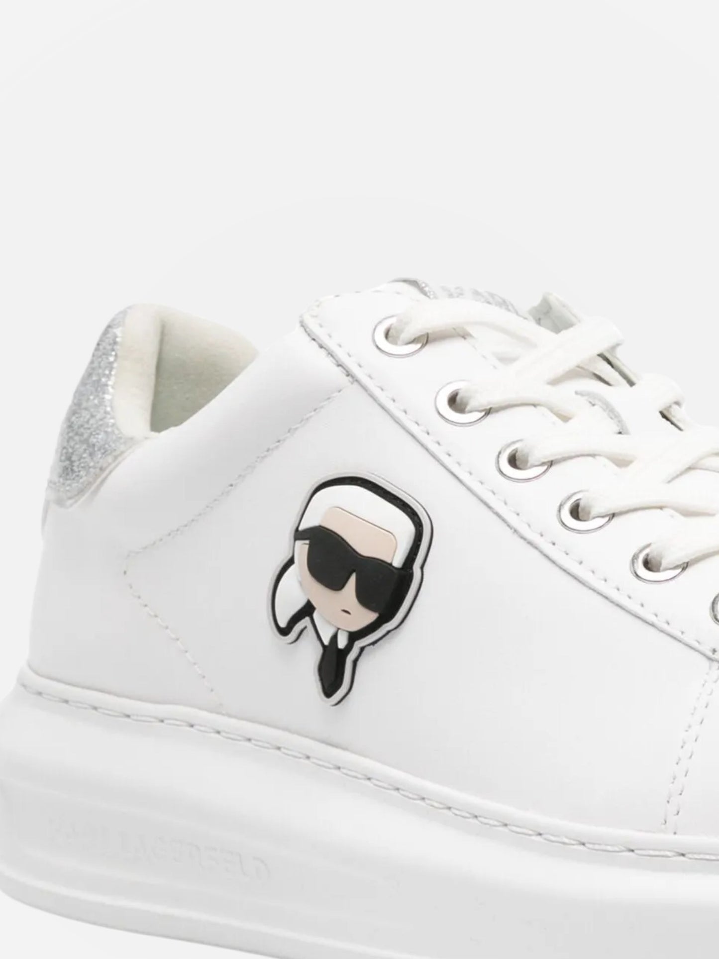 Karl Lagerfeld Kll243 Sneaker Nft Lo Lace White/Silver