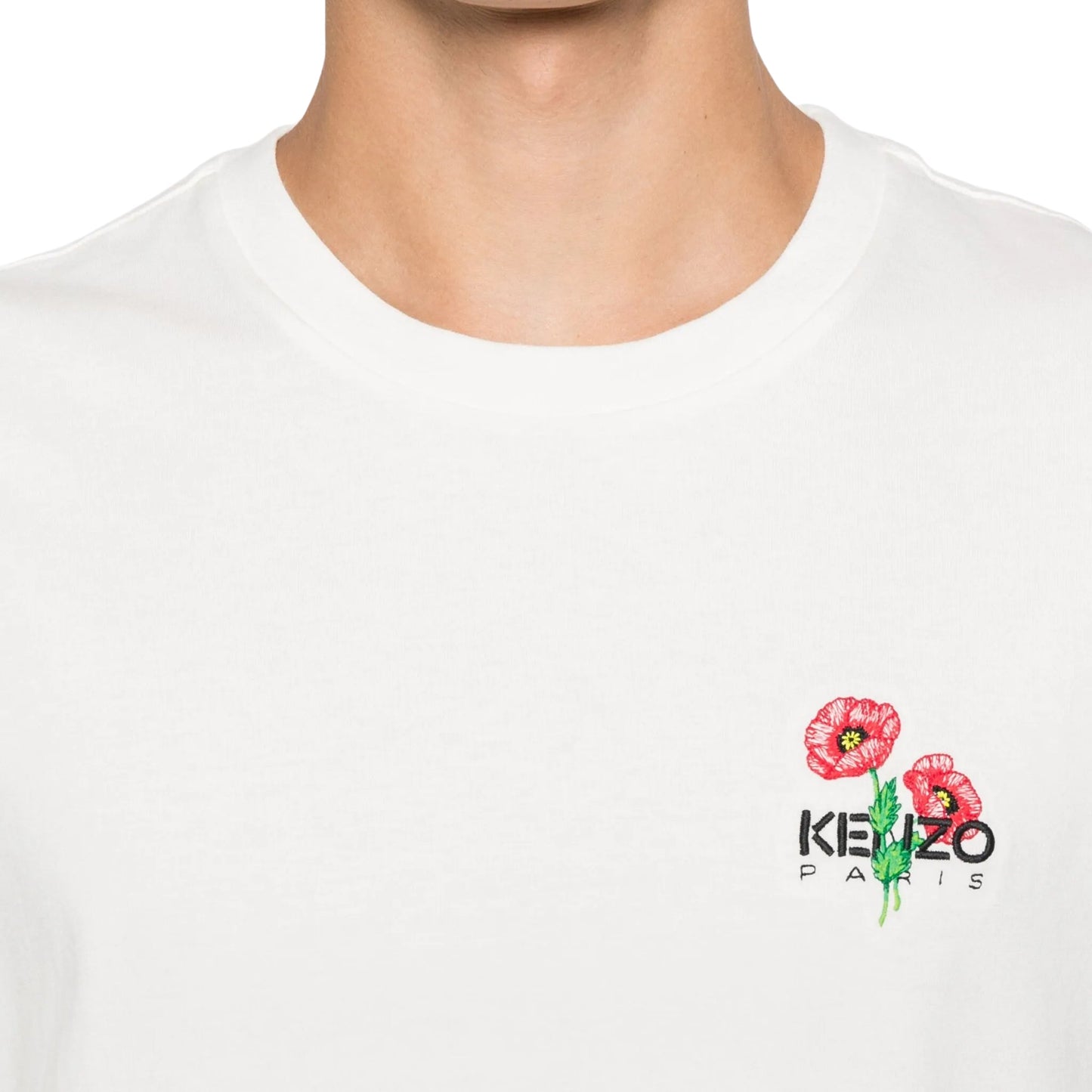 Kenzo T-Shirt Archive Bouqet Off White