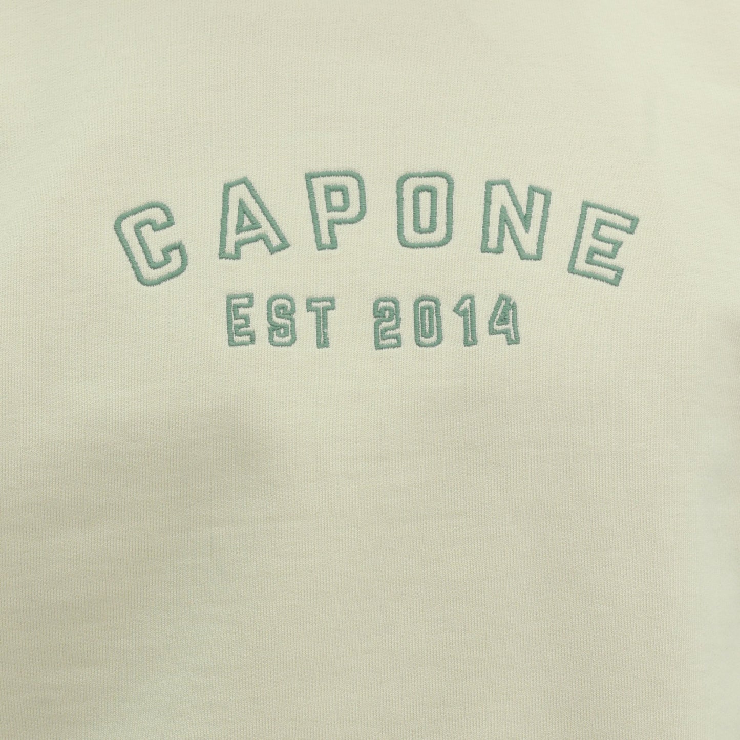 Capone Sweater Back Floral Print Beige-Green