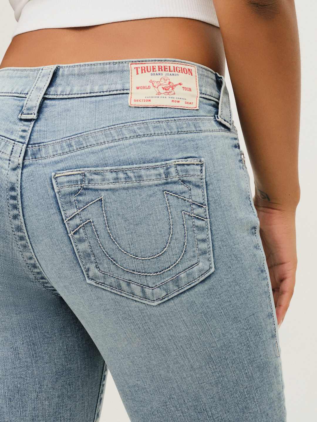 True Religion Jeans Becca Mr Boot Peak Spot