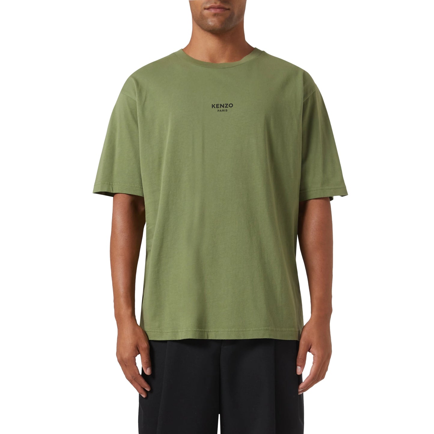 Kenzo T-Shirt Small Logo Olive