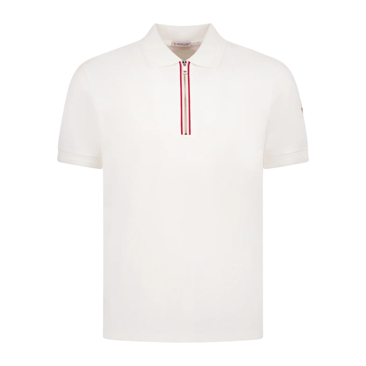Moncler Golfer Half Zip White
