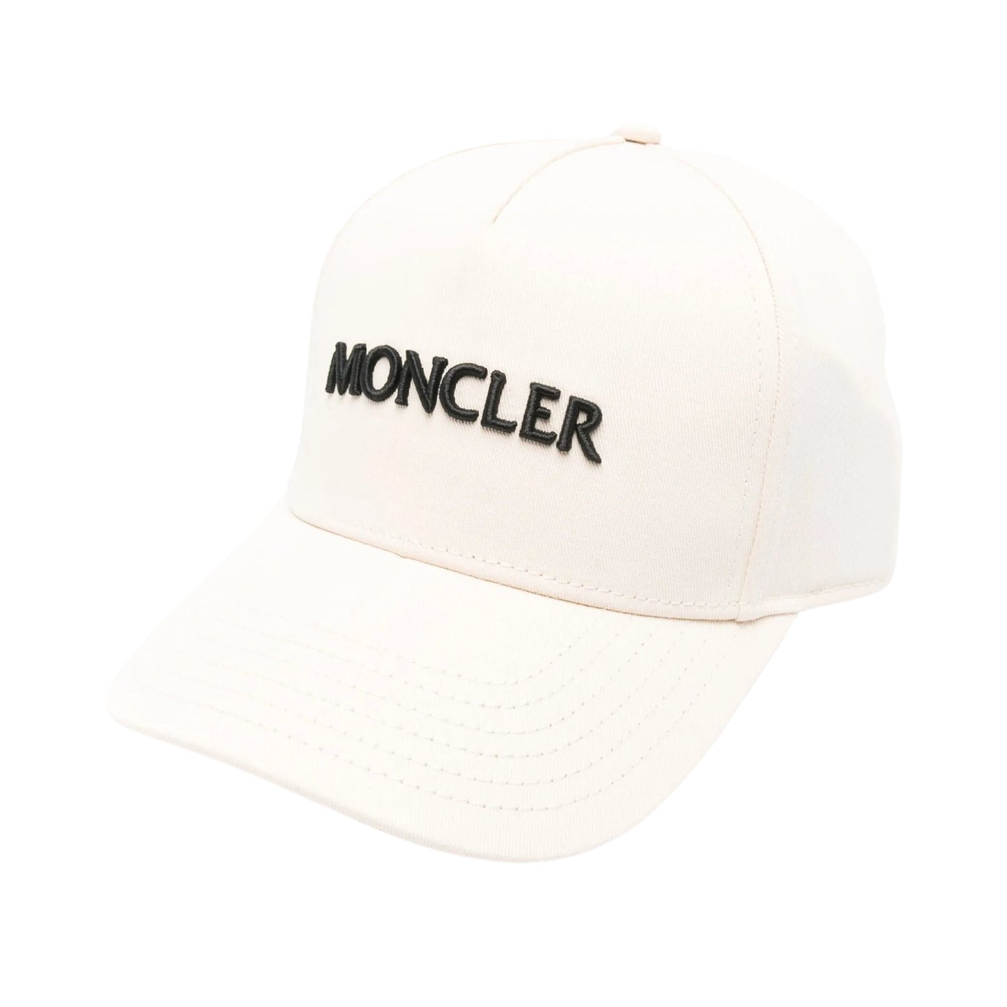 Moncler Cap Logo White