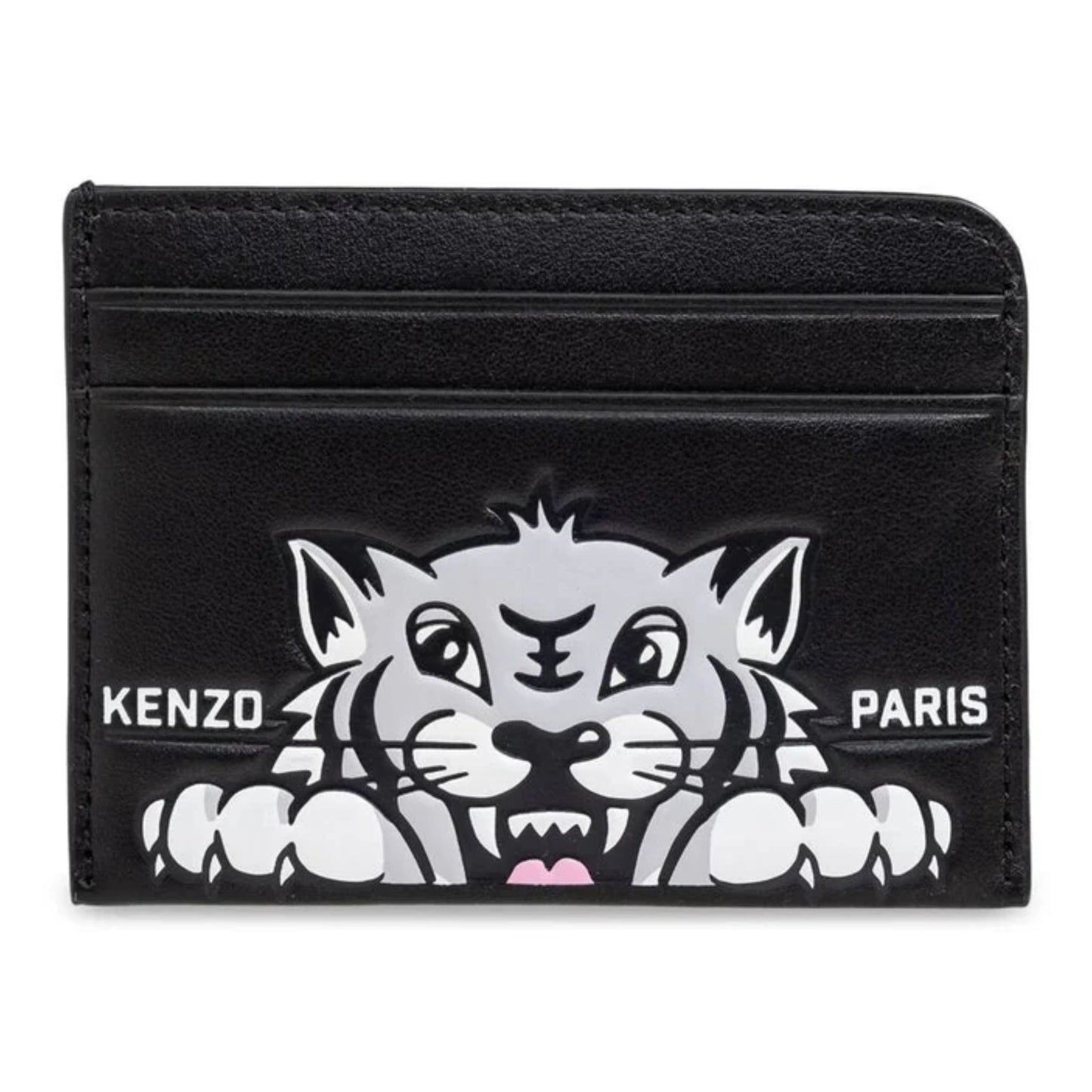 Kenzo Card Holder Tiger Black