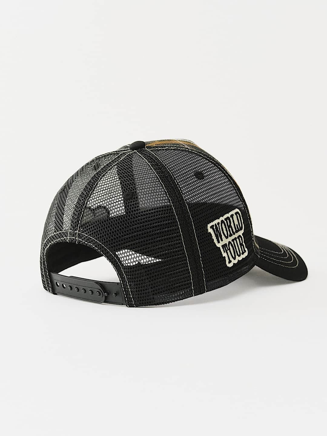 True Religion Plaid Trucker Cap Brown/Tan