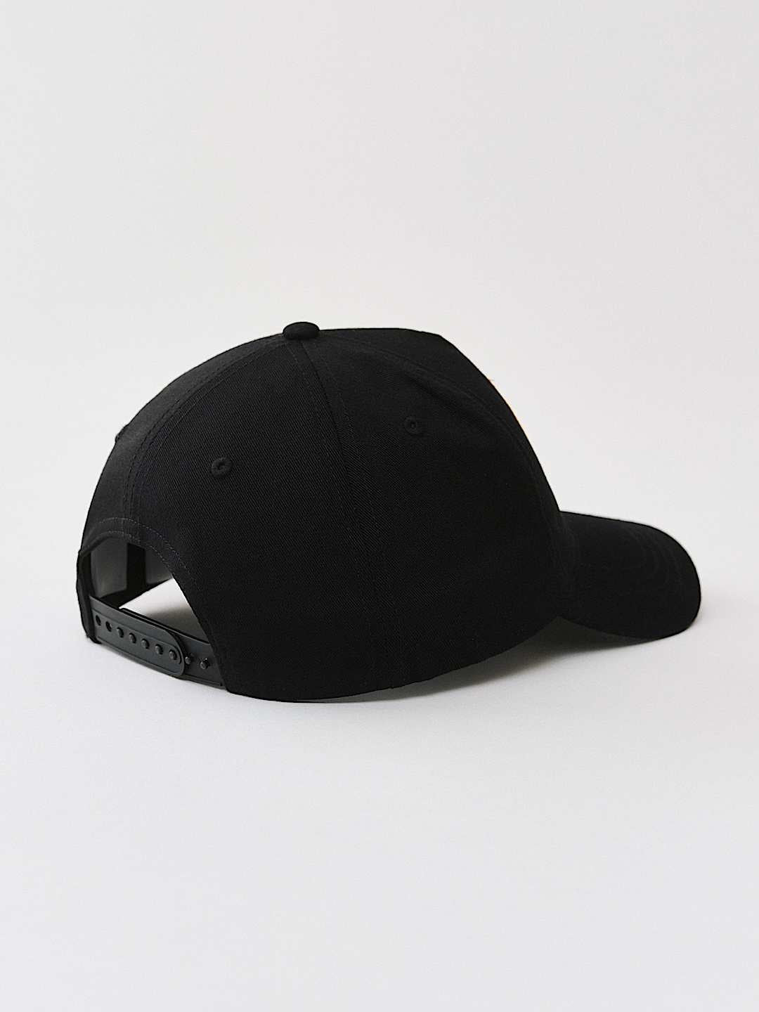 True Religion Plaid 02 Trucker Cap Jet Black