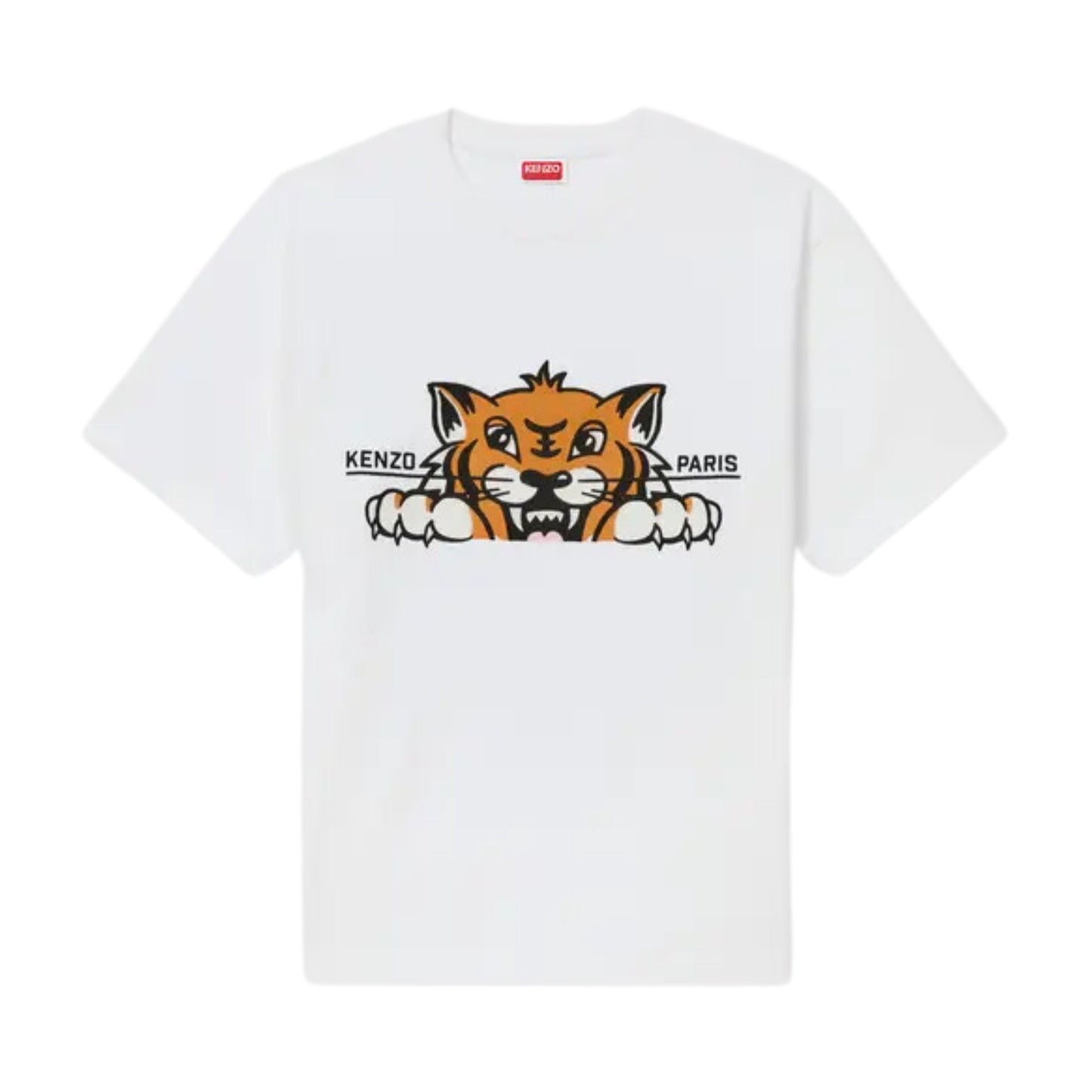 Kenzo T-Shirt Tiger White