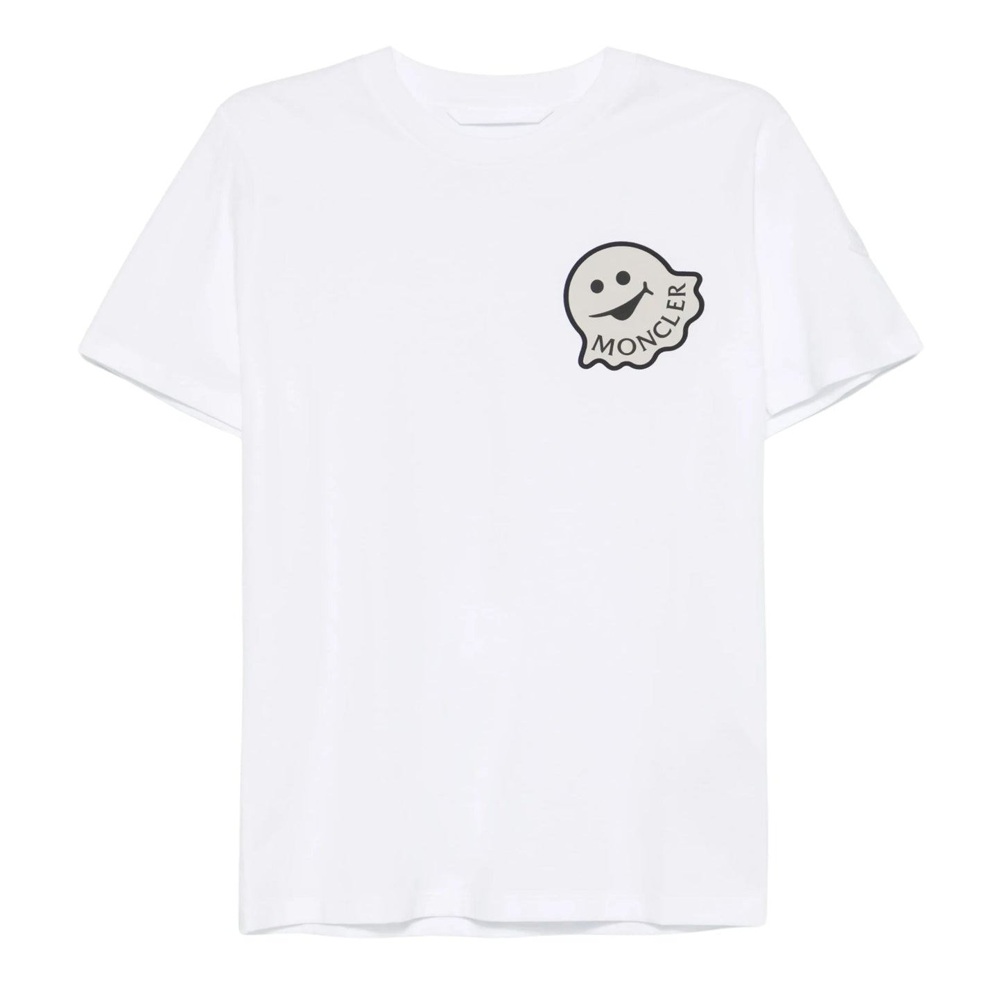 Moncler T-Shirt Logo White