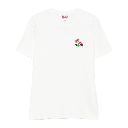 Kenzo T-Shirt Archive Bouqet Off White