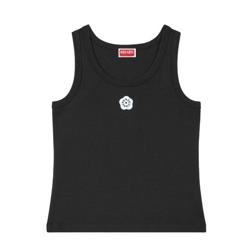 Kenzo Rib Tank Top Boke Flower 2.0 Black