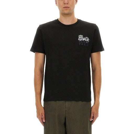 Kenzo T-Shirt Happy Tiger Black
