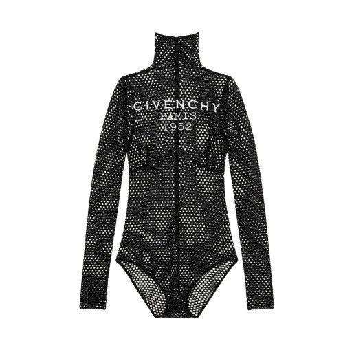 Givenchy Mesh Bodysuit Black