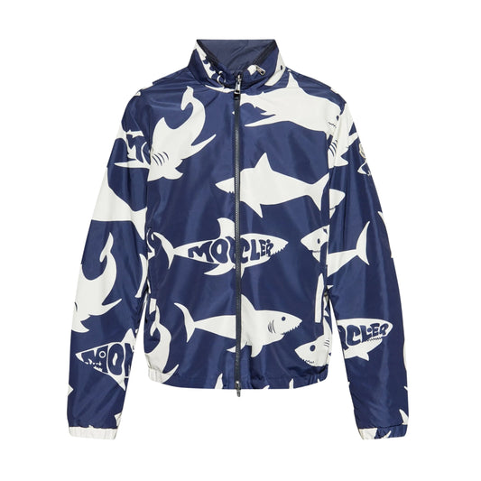 Moncler Jacket Lachat Blue-White