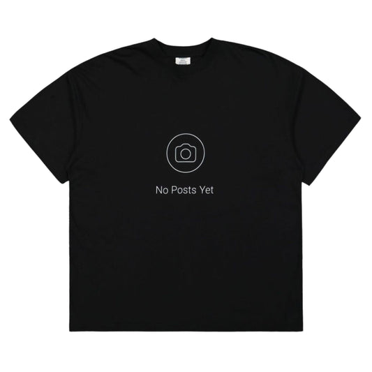 Vetements T-Shirt No Posts Regular Black
