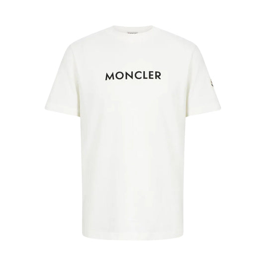 Moncler T-Shirt Logo White