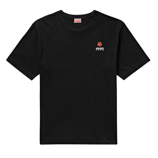Kenzo T-Shirt Boke Flower Crest Black