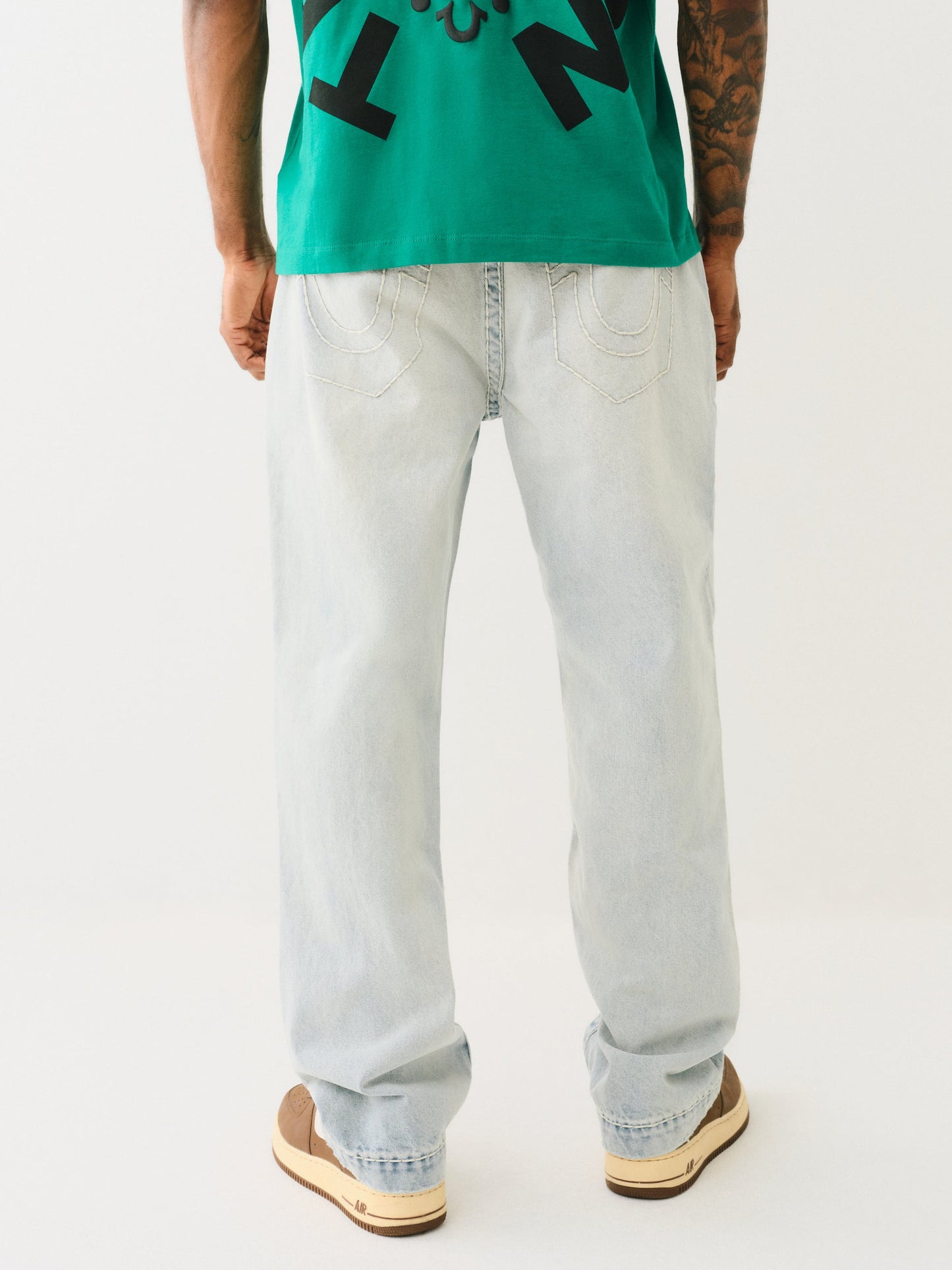 True Religion Jeans Blue Collar Super T Bobby 32in