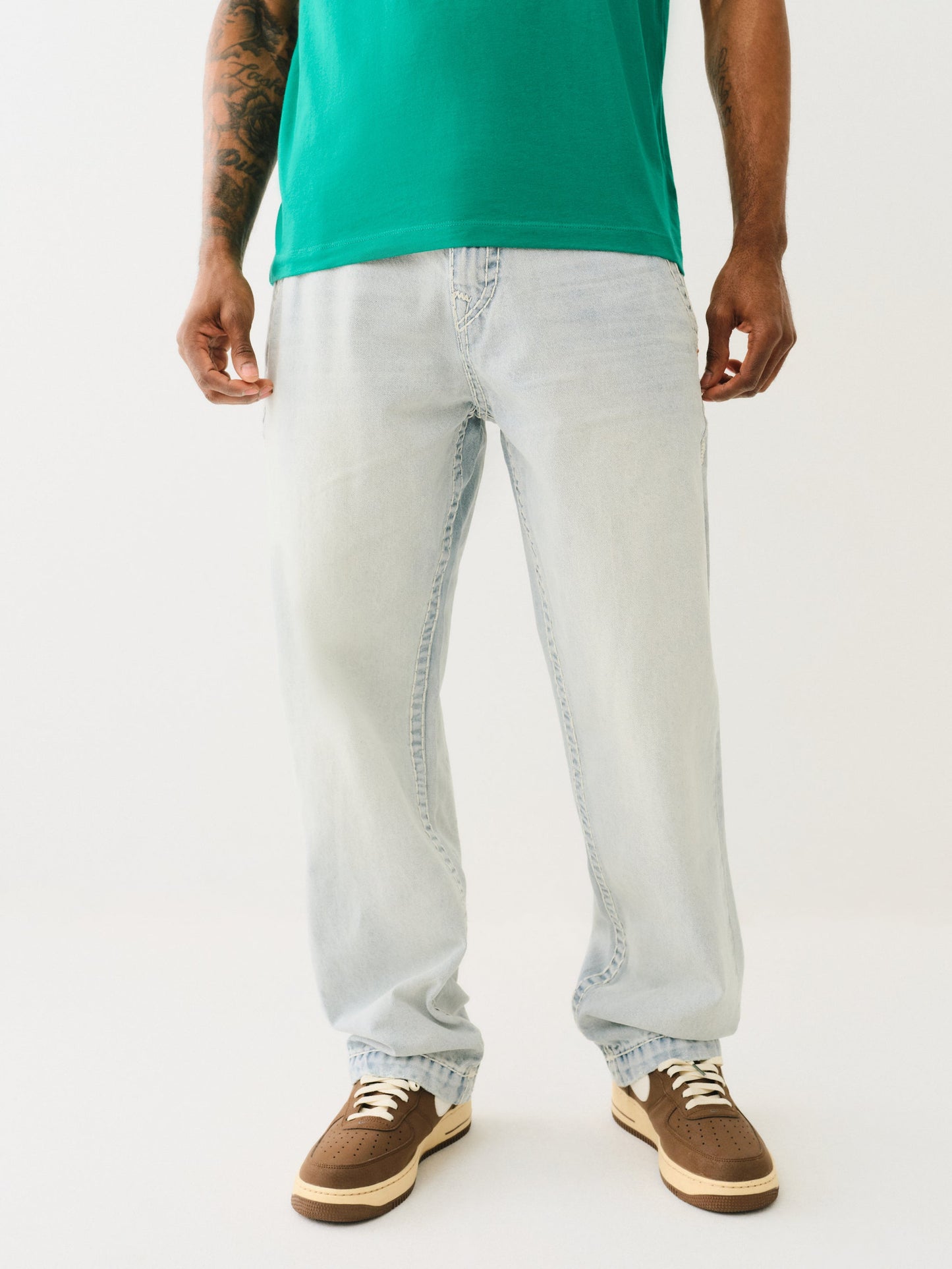 True Religion Jeans Blue Collar Super T Bobby 32in
