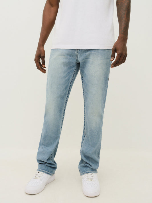 True Religion Ricky Sn Flap 34 In Brilliant Medium Wash