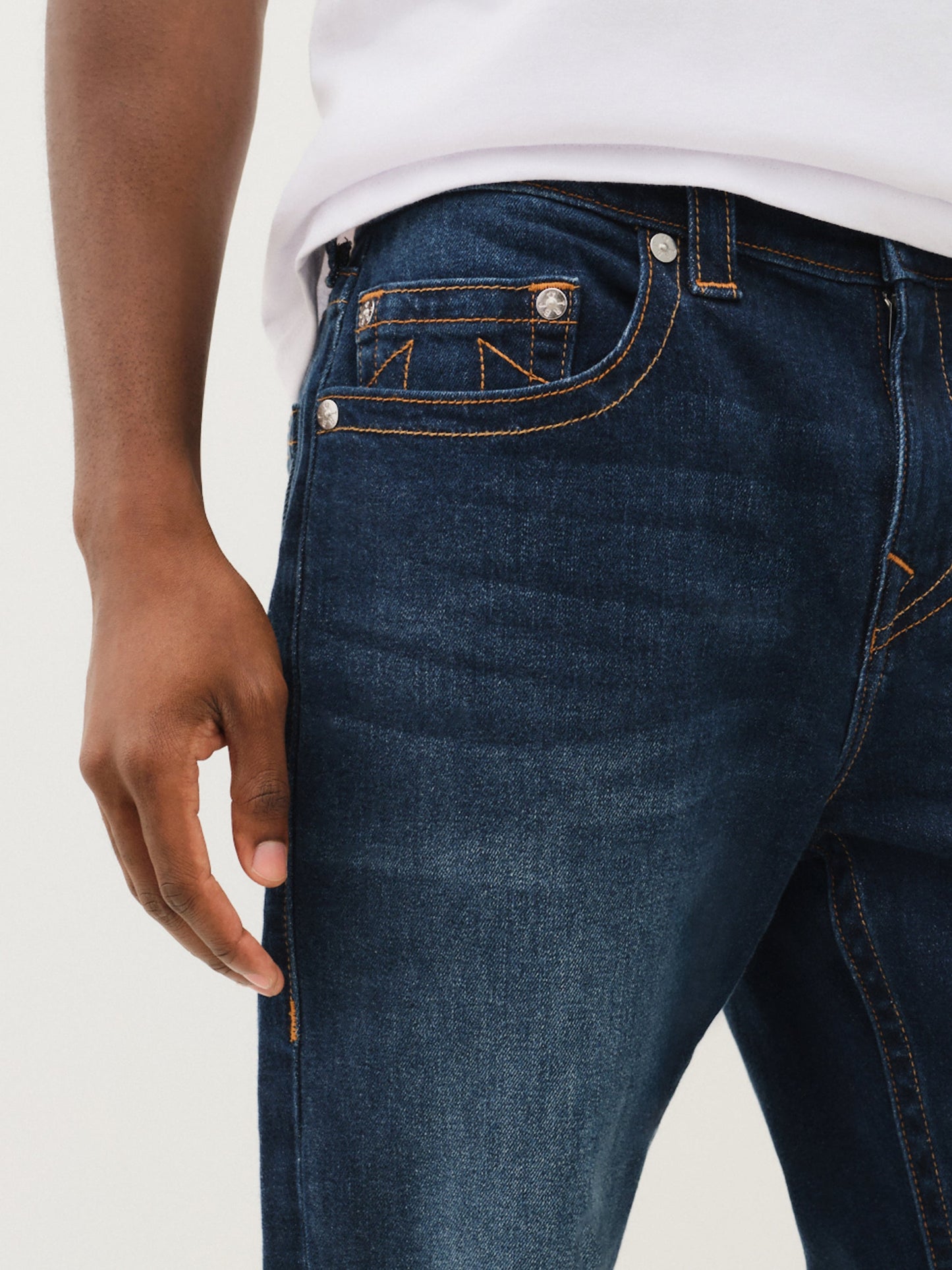 True Religion Rocco Sn No Flap 32In Damon Dark Wash