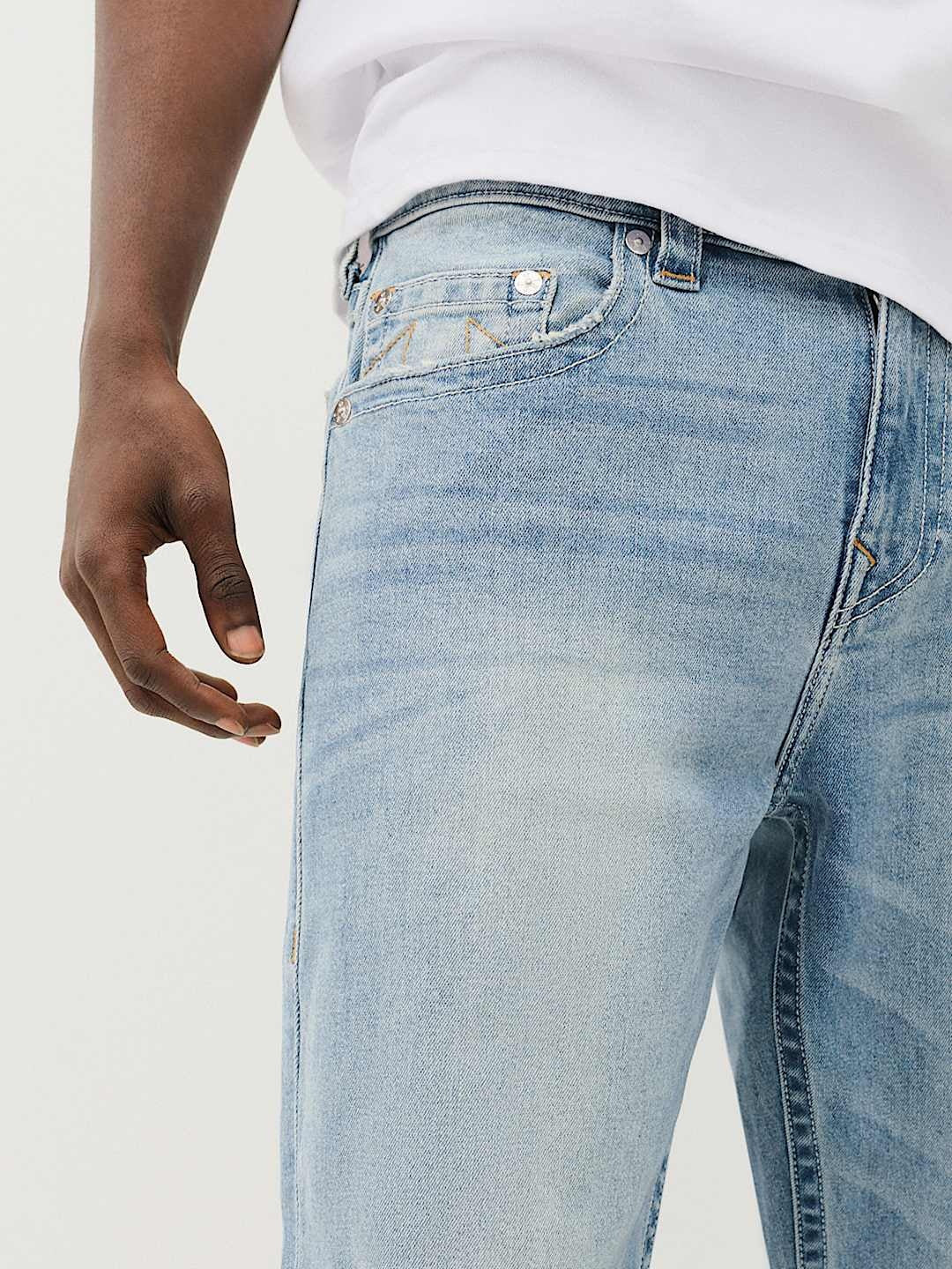 True Religion Jeans Bobby Sn Nf 32 Inseam Brilliant Medium Wash