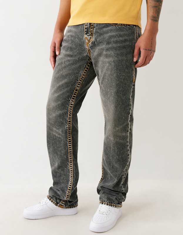 True Religion Ricky Super T Nf 34in Resistance Black Wash