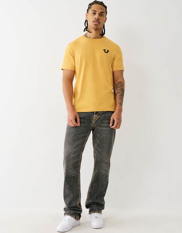 True Religion Ricky Super T Nf 34in Resistance Black Wash